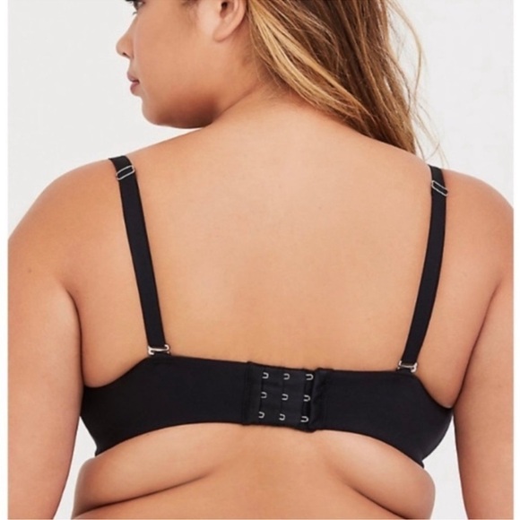 NWT Torrid Curve Plunge Bra Black Sz 40DDD - Picture 3 of 11